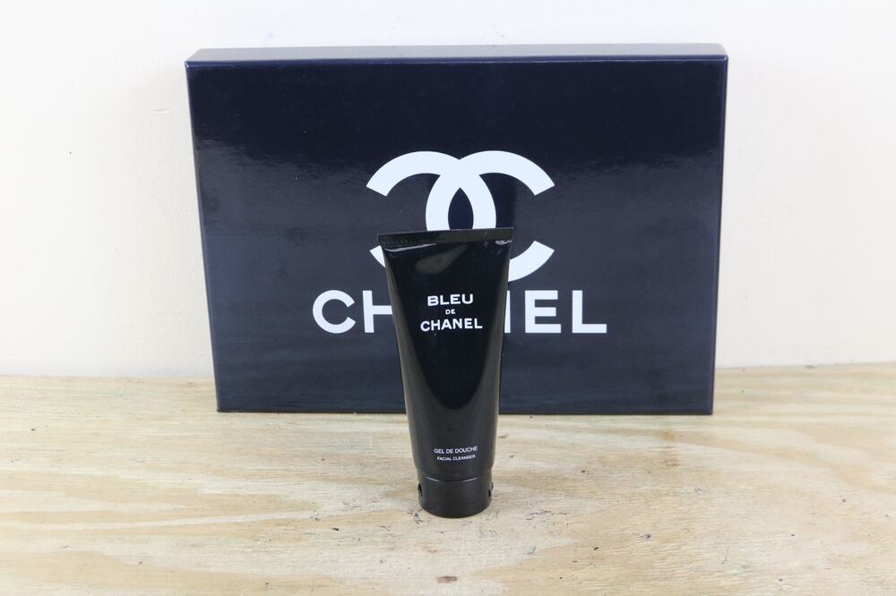 New Chanel Bleu For Men Face Cleanser and Shaving Gel NO BOX France